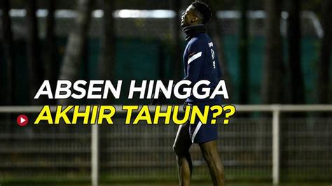 Video Paul Pogba Meringis Kesakitan Saat Latihan Terancam Absen