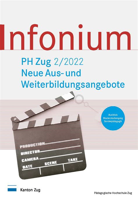 Infonium 2 2022 Neue Aus und Weiterbildungsangebote Pädagogische