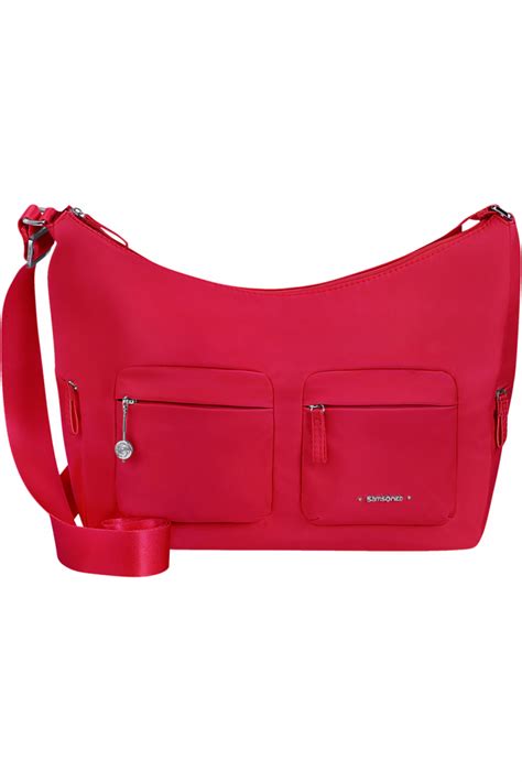 Borsa A Tracolla Nylon Samsonite Move Cherry Red Buroni Pelletterie