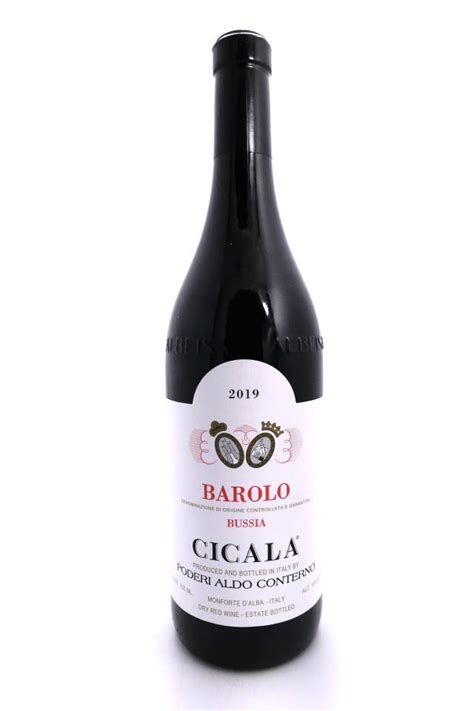 Aldo Conterno Barolo Bussia Cicala 2019 Piedmont Nebbiolo