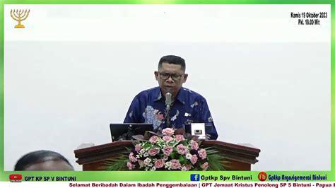 Ibadah Doa Penyembahan Pdt Syukur Supriyanto Podiaro Kamis Sore 19