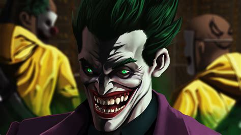 The Joker Happy Smile 4k Wallpaper,HD Superheroes Wallpapers,4k ...