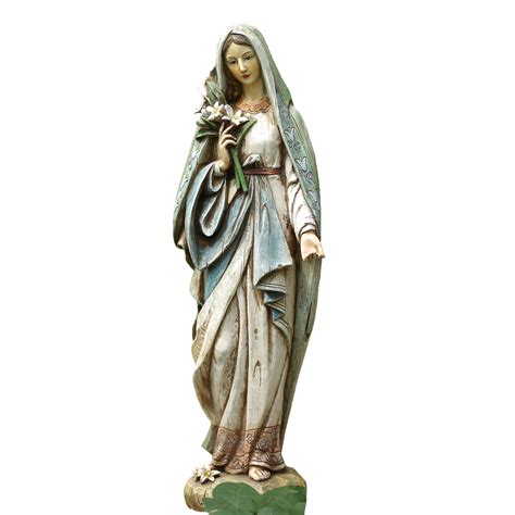 Buy Blessed Virgin Mary Mother Madonna Lilies Garden Statue Joseph