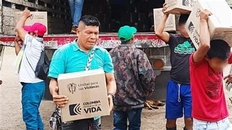 La Unidad Para Las Víctimas Entregó Ayuda Humanitaria A Familias Embera En El Dovio Unidad