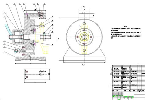 推动架钻m8螺纹孔机械夹具设计工艺规程工装含说明书cad图纸c22765 艺图网