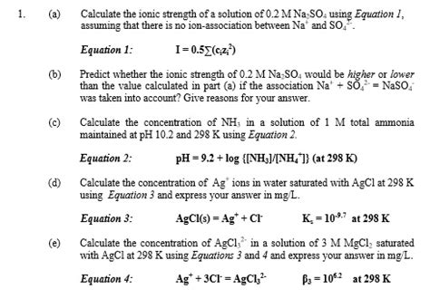 Solved Calculate the ionic strength of a solution of 0.2 M | Chegg.com