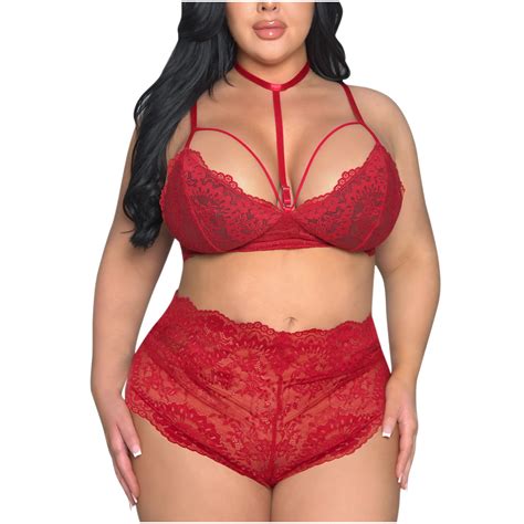 Lindreshi Plus Size Lingerie Sets Sexy Women Sexy Lingerie Sleepwear