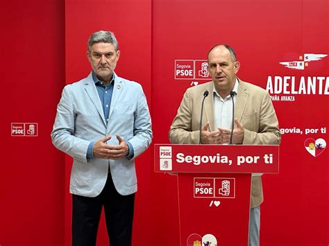 El Psoe De Segovia Exige A La Junta Que Resuelva Las Carencias En