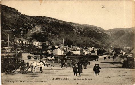 Le Mont Dore Vue Prise De La Gare Mont Dore