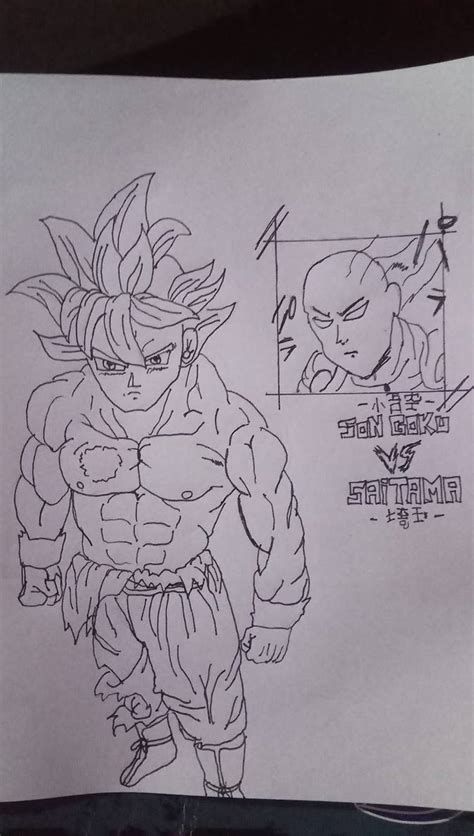 Goku Vs Saitama Fan_Manga[Portada] by Andreslyrics8110 on DeviantArt