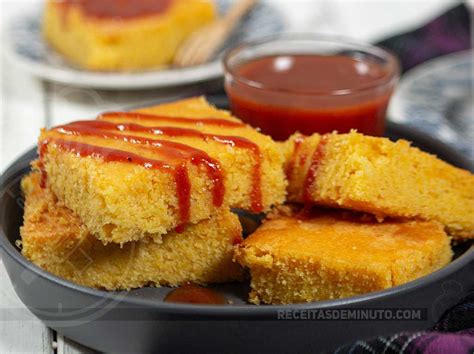 Bolo De Milho Sem Gluten Calda De Goiabada Receitas De Minuto A