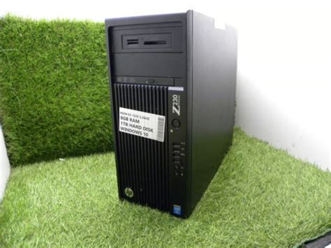 HP Z230 Workstation XEON E3 1225 8GB RAM 1TB HDD Windows 10 PC DESKTOP