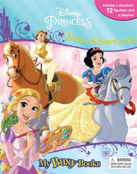 Disney Princess Great Adventures My Busy Books By Phidal Publishing