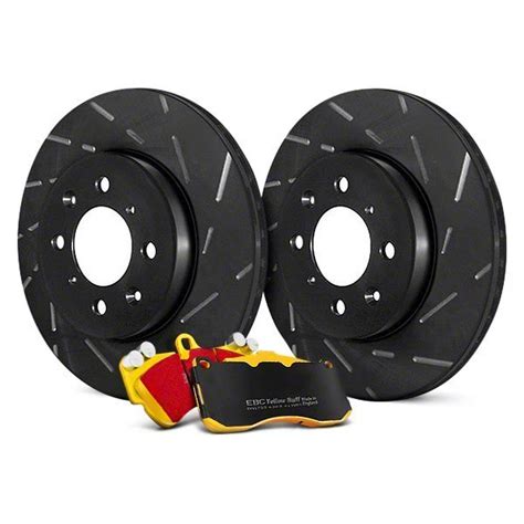 EBC Brakes Mustang Stage 9 Yellowstuff Brake Rotor And Pad Kit Front