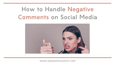 How To Handle Negative Comments On Social Media 3 Simple Steps Youtube