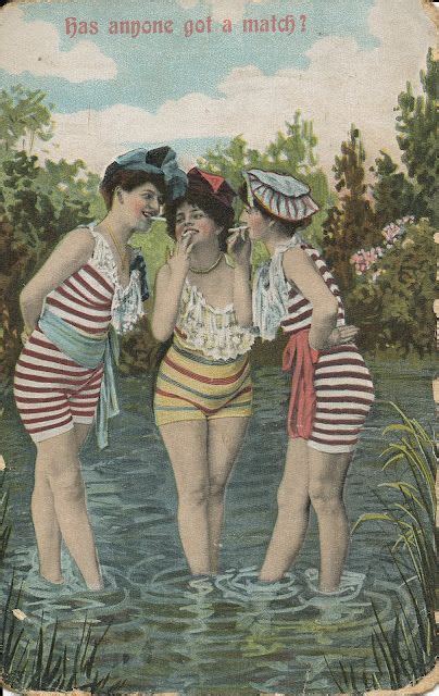 The Daily Postcard May 2010 Bathing Beauties Vintage Beach Vintage