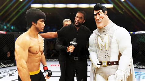 PS5 Bruce Lee Vs Megamind Bad Blue Brilliant Metro Man EA Sports