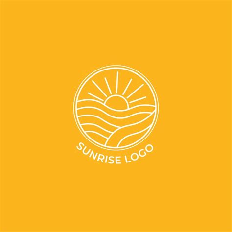 Premium Vector Sunrise Logo