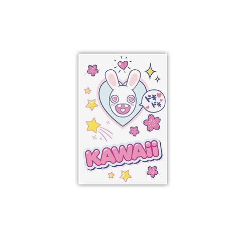 LAPINS CRETINS Magnet 78x53mm Kawaii X6 Abysse Corp