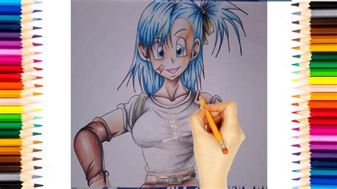 Como Dibujar A Bulma Dragon Ball Youtube