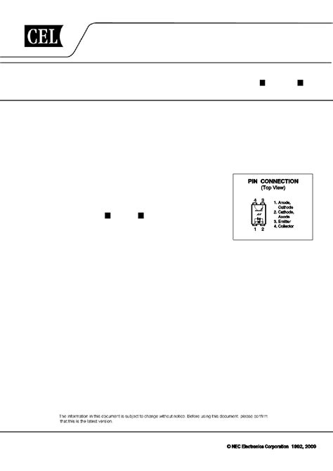 Ps Y A Datasheet Pages Cel High Isolation Voltage Ac Input