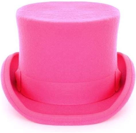 Hoge Hoed Roze Steampunk Tophat Maat Pink Dames Heren Gay