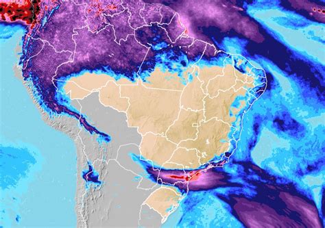 Clima De Inverno Em Parte Do Sul E Chuvas Volumosas Entre Sc Pr E Sp