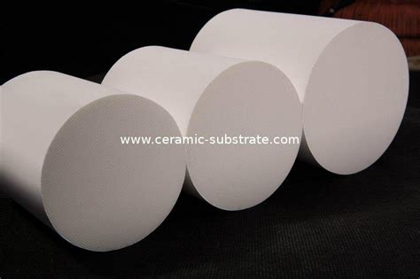 Sio2 Ceramic Substrates Thin And Three Way Catalytic Converter China