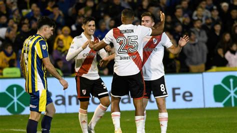 ¡en La última River Rescató Un Empate Contra Rosario Central