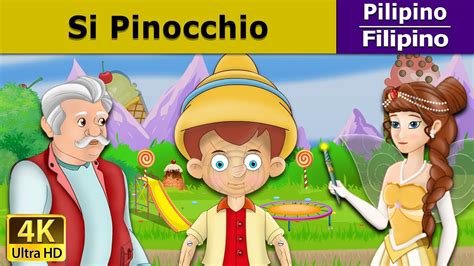 Si Pinocchio Pinocchio In Filipino Mga Kwentong Pambata