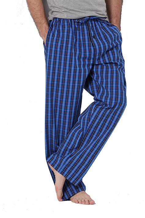 Cyz Mens 100 Cotton Poplin Pajama Lounge Sleep Pant Cyz Collection