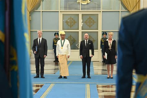 President Kassym-Jomart Tokayev receives credentials from foreign ...