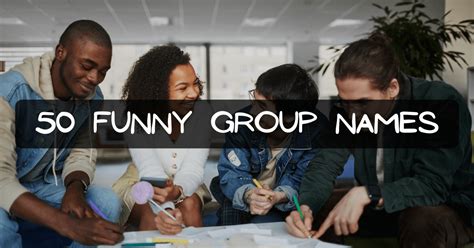 Weird, creative and funny group chat names that will make you laugh