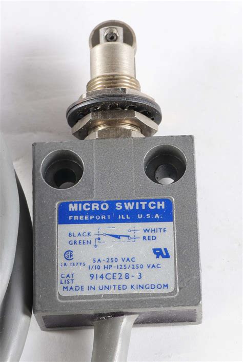 Ce From Honeywell Microswitch Limit Switch Spdt Roller