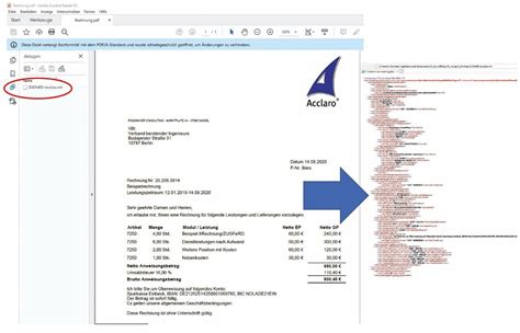 ZUGFeRD Und Oder XRechnung
