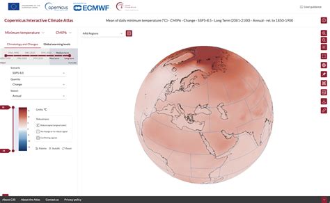 Copernicus Interactive Climate Atlas Guide To The Powerful New C3s