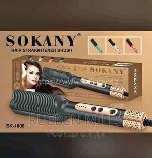 Sokany SK 1008 Electric Hot Comb Hair Straightener Brush In Accra