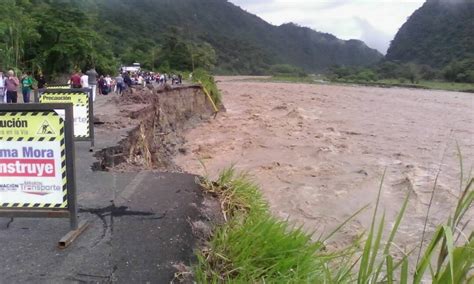 Protección Civil Táchira Colapsó 70 De La Vía En El Sector El Zig Zag