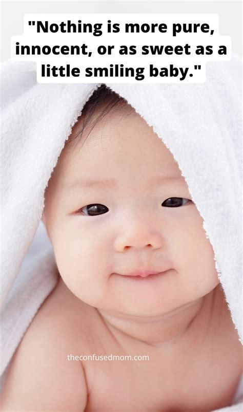 185 Of The Best Baby Smile Quotes For Instagram Social Media