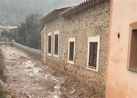 Regen auf Mallorca sorgt für Überschwemmungen und Straßensperrungen