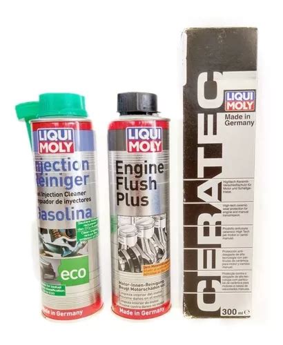 Kit Liqui Moly Ceratec Engine Flush Injection Reiniger Envío gratis