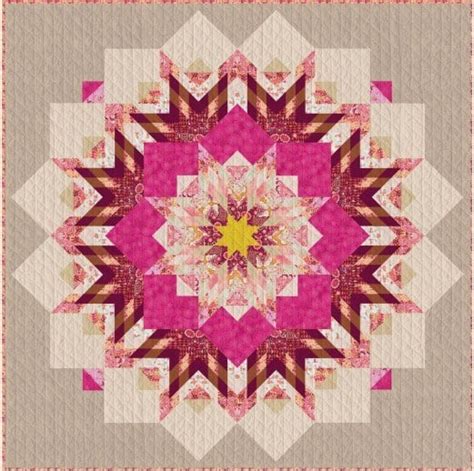 Free Quilt Pattern: Rosette Quilt - I Love Quilting Forever