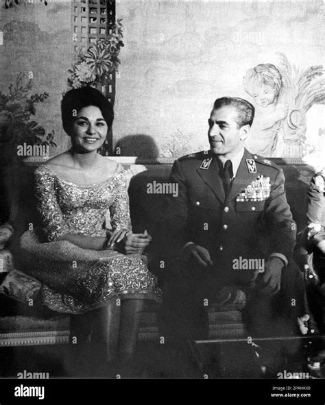 Teheran Iran Der Schah Des Iran Mohammad Reza Pahlavi