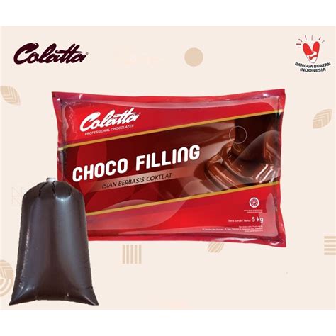 Jual Colatta Choco Filling 250gr Selai Coklat Isian Roti Premium