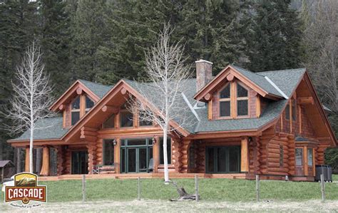 Log Homes Cascade Handcrafted Log Homes Custom Design And Build