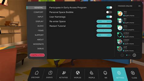 Acessando Os Recursos Mais Recentes Altspacevr Microsoft Learn