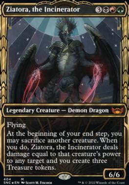 Ziatora The Incinerator Streets Of New Capenna Variants Standard