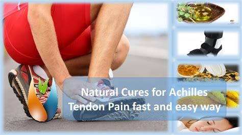 Natural Cures For Achilles Tendon Pain Fast And Easy Way Youtube