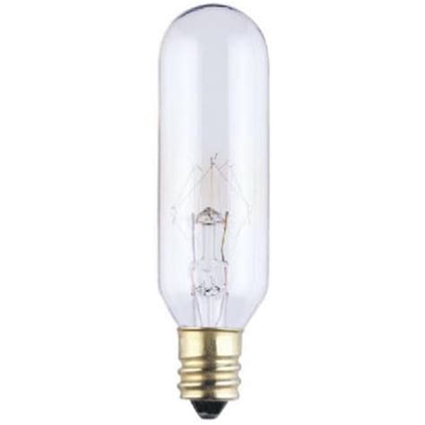 Westinghouse 03582 15w Tubular Light Bulb Clear Finish Pack Of 6