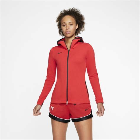 Nike Fleece Dri Fit Showtime Full Zip Basketball Hoodie Stock In Red